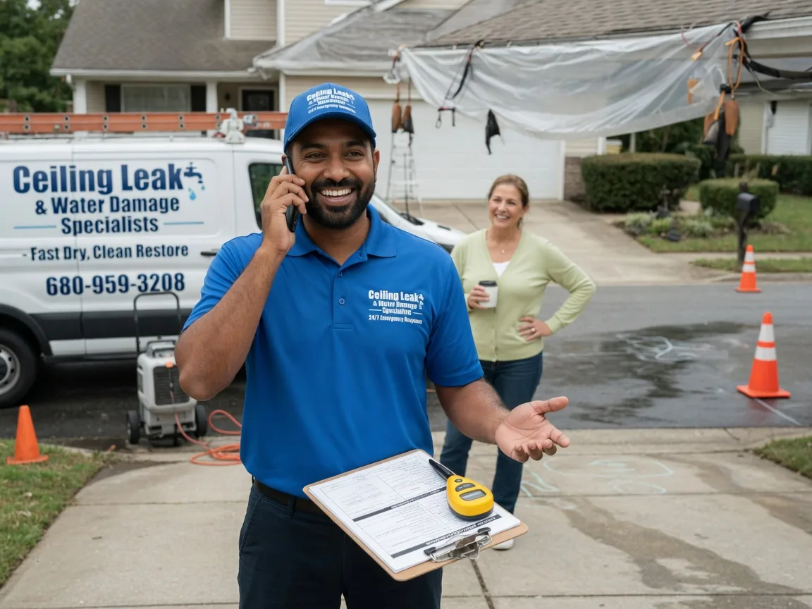 Ceiling Leak Cleanup Silver Creek, NY FAQs